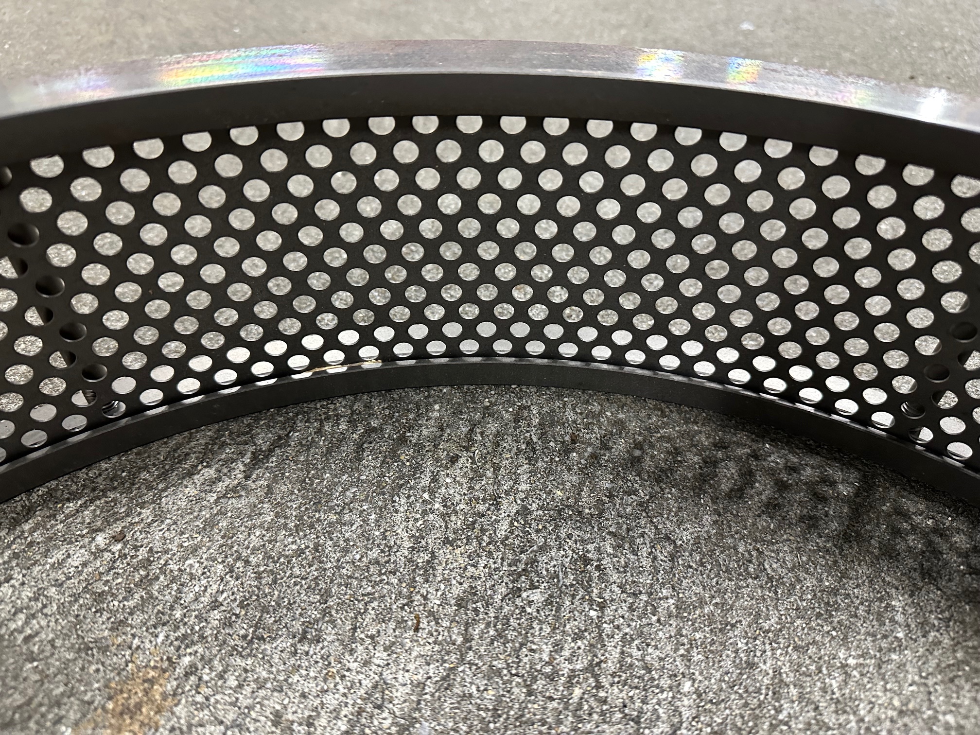中目タイプに使用する7mmメッシュ